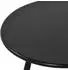 CLP Minot Couchtisch rund, schwarz, Kunststoff, outdoor (324292)