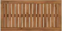 vidaXL Tischplatte 68,5 x 35 x 2 cm Rechtwinklig Massives Akazienholz