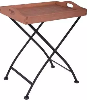 Garden Pleasure WIEN Tabletttisch klappbar, Eukalyptus, 41x57x67cm