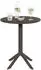 CLP Lacota Gartentisch rund, Kunststoff, taupe, Ø60cm