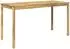 vidaXL Gartenbar-Tisch weiß gewaschen, Akazien-Massivholz, 196x80,5x105cm