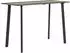 Dehner Bartisch Montpellier Aluminium/Teakholz, 160x66,5x104cm, dunkelgrau/braun