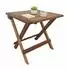 Relaxdays Klapptisch Holz, braun, 46x46x46cm