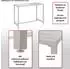 MCW Stehtisch P91 Outdoor Metall anthrazit 105x130x65cm (MCW-P91)