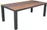 Garden Pleasure SILEA Gartentisch, Kunststoff, braun/anthrazit, 200x100x75cm