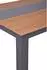 Garden Pleasure SILEA Gartentisch, Kunststoff, braun/anthrazit, 200x100x75cm