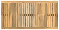vidaXL Tischplatte 108,5 x 55 x 2 cm Rechteckig Massives Akazienholz