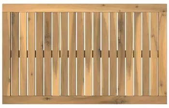 vidaXL Tischplatte rechteckig Akazienholz massiv 80,5x49x2cm