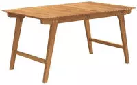 vidaXL Gartentisch 150x90x75 cm Massivholz Akazie