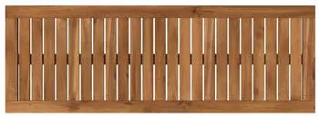 vidaXL Tischplatte rechteckig Akazienholz massiv 100,5x35x2cm (901366)