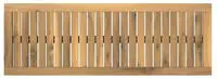 vidaXL Tischplatte 100,5 x 35 x 2 cm Rechteckig Massives Akazienholz