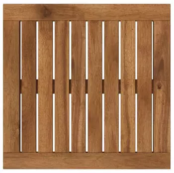 vidaXL Tischplatte rechteckig Akazienholz massiv 40,5x40x2cm