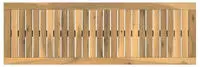vidaXL Tischplatte 108,5 x 35 x 2 cm Rechteckig Massives Akazienholz
