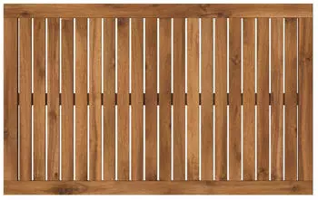 vidaXL Tischplatte 88,5x55x2cm rechteckig, massives Akazienholz (901378)