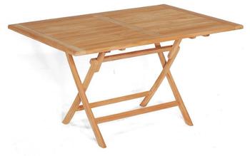 SonnenPartner Klapptisch Perth 140x95 cm TeakholzSonnenpartner