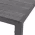 INDA-Exclusiv Non-Wood Gartentisch Aluminium, anthrazit/grau, 160x90x74cm
