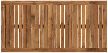 vidaXL Tischplatte rechteckig Akazienholz massiv 100,5x49x2cm (901376)