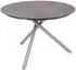 Garden Pleasure SIENNA Gartentisch rund, grau, Ø 110cm (305441)