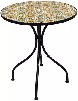 Mojawo Mosaiktisch Bistrotisch Outdoor Ø60x70cm
