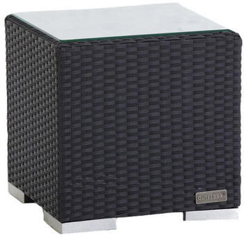 Outflexx Beistelltisch 40x40x40cm schwarz