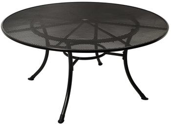 gartenmoebel-einkauf Tisch RIVO 150cm rund, Streckmetall eisengrau