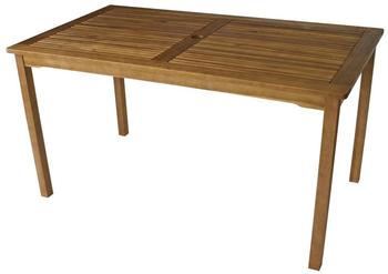 gartenmoebel-einkauf Tisch ST. VINCENT 140x80cm, Akazie geölt,