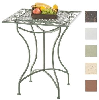 CLP Asina Gartentisch quadratisch 60x60cm, Eisen, antik-grün (111155992)