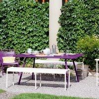 Fermob Tisch Luxembourg 165 x 100 cm rosmarin