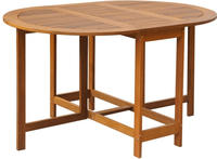 vidaXL Gartentisch 130x90x72 cm Massivholz Akazie