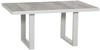 Siena Garden Corido Lounge Tisch 140x85cm weiß/grau