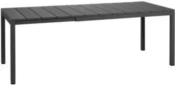 Nardi Rio Ausziehtisch 140/210x85cm anthrazit (48352.02.000)