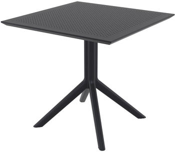 CLP Tisch SKY 80 x 80 cm schwarz