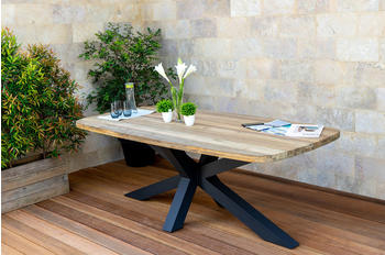 Outflexx Belgium 220x100x75cm dark grey/natur