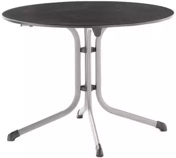 Sieger Boulevardtisch Ø 100cm Stahl/Vivodur