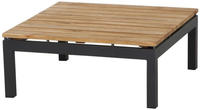 Siena Garden Gartentisch "Alvida" 74x74x30 cm, Teakholz
