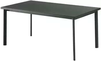 Emu Group Spa Emu Star Tisch L schwarz Metall 160x75x90cm (303072400)