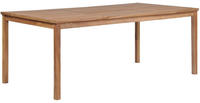 vidaXL Gartentisch 200x100x77 cm Massivholz Teak