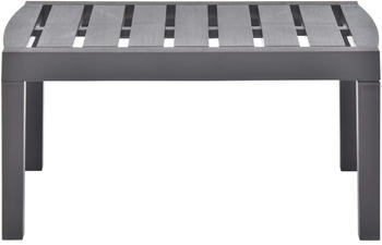 vidaXL Garden Table Moka 78 x 55 cm