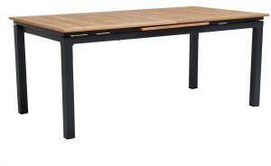 Outflexx Ausziehtisch 180/240x100cm automatischer Ausziehmechanismus anthrazit (PT5208)