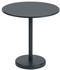 Muuto Linear Steel Café Table 70cm black (31054)