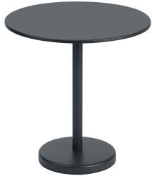 Muuto Linear Steel Café Table 70cm black (31054)