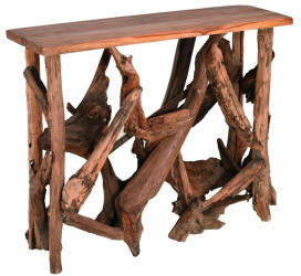 Garden Pleasure CONSO Tisch 98x30x80cm Teakwurzel (940236)