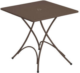 Emu Pigalle Gartentisch klappbar 76x76cm indischbraun