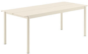 Muuto Linear Tisch 200x80cm weiß