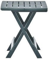 vidaXL Gartentisch Klappbar Gr&uuml;n 45x43x50 cm Kunststoff