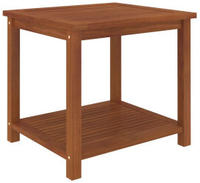 vidaXL Beistelltisch Massivholz Akazie 45x45x45 cm