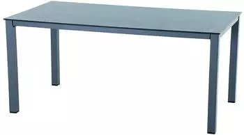Siena Garden Sola Dining Tisch 160x90cm dark stone