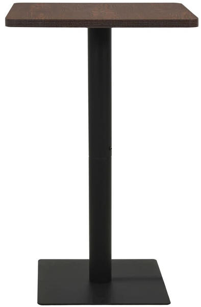 vidaXL Bistrotisch 78,5x78,5x107cm dunkle Esche