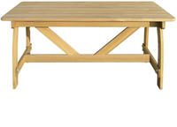 vidaXL Gartentisch 150 x 74 x 75 cm Impr&auml;gniertes Kiefernholz