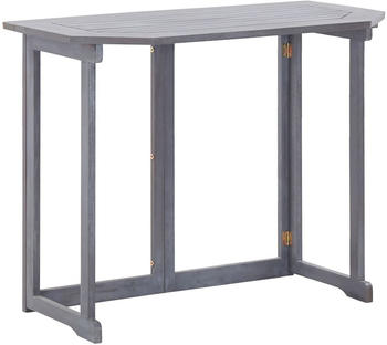 vidaXL Klappbarer Balkontisch 90x50x74cm Massivholz Akazie